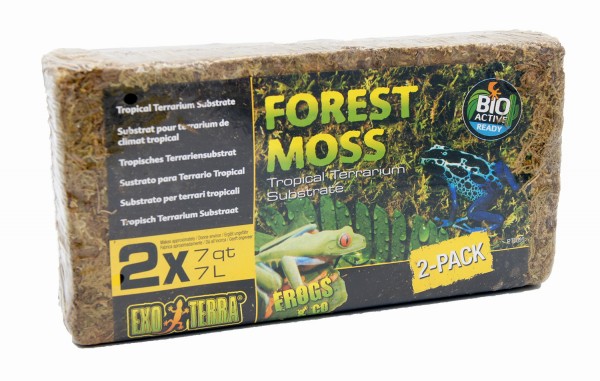 Restposten Exo Terra Forest Moos 500 g, ergibt ca. 14 Liter