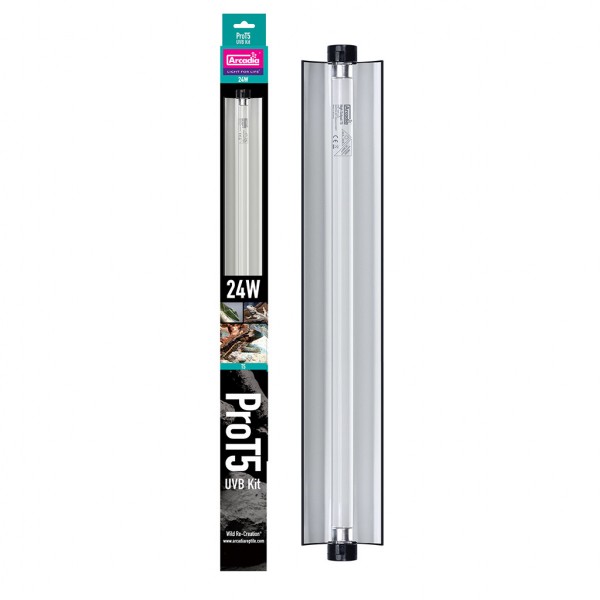 Arcadia Pro T5 Set, inkl. Röhre 12% UVB für Wüstenbewohner