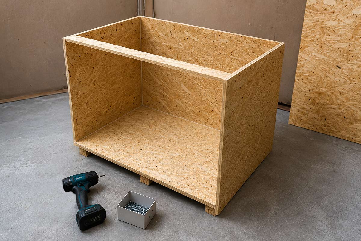 Ein OSB-Terrarium selbst bauen Ein OSB-Terrarium selbst bauen