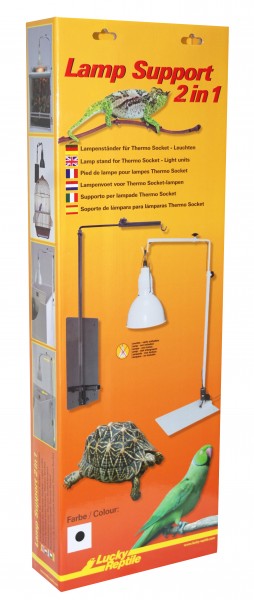 Lucky Reptile Lampenständer, 60-95 cm, schwarz