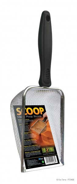 Exoterra Metall Kotschaufel (Sandsieb)