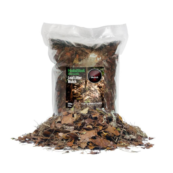HabiStat Leaf Litter Mulch, 500g