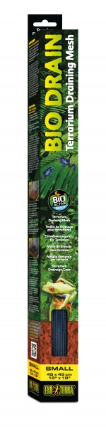 Exoterra Bio Drain Terrarium Gittergewebematte 90x45cm